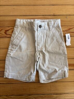 Old Navy Beige Cotton Uniform Shorts